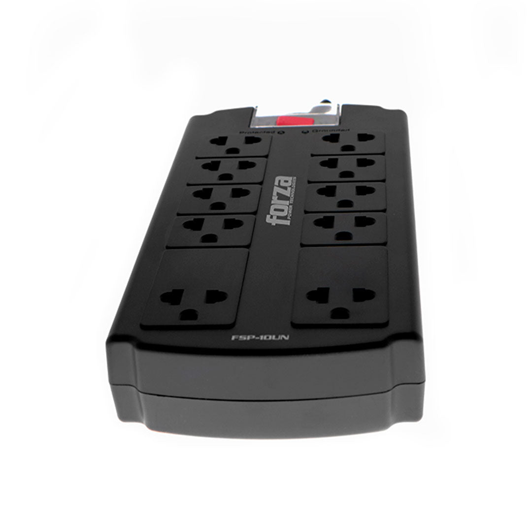 FORZA FSP-10UN Supresor Protector de voltaje 1080J 1800W 10 tomas 220V