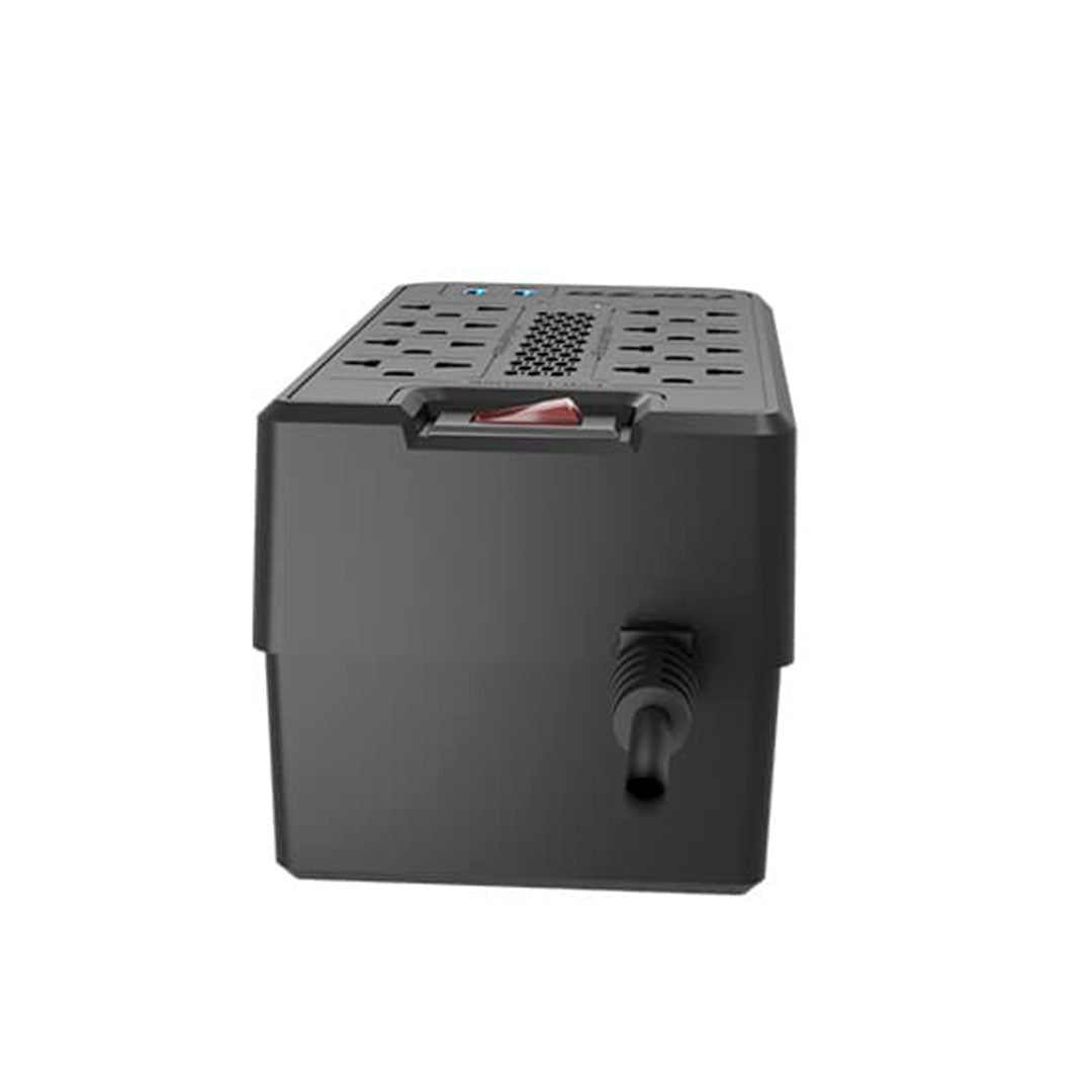 FORZA FVR-1222USB Estabilizador Regulador de voltaje 1200VA 600W 8 tomas 2USB