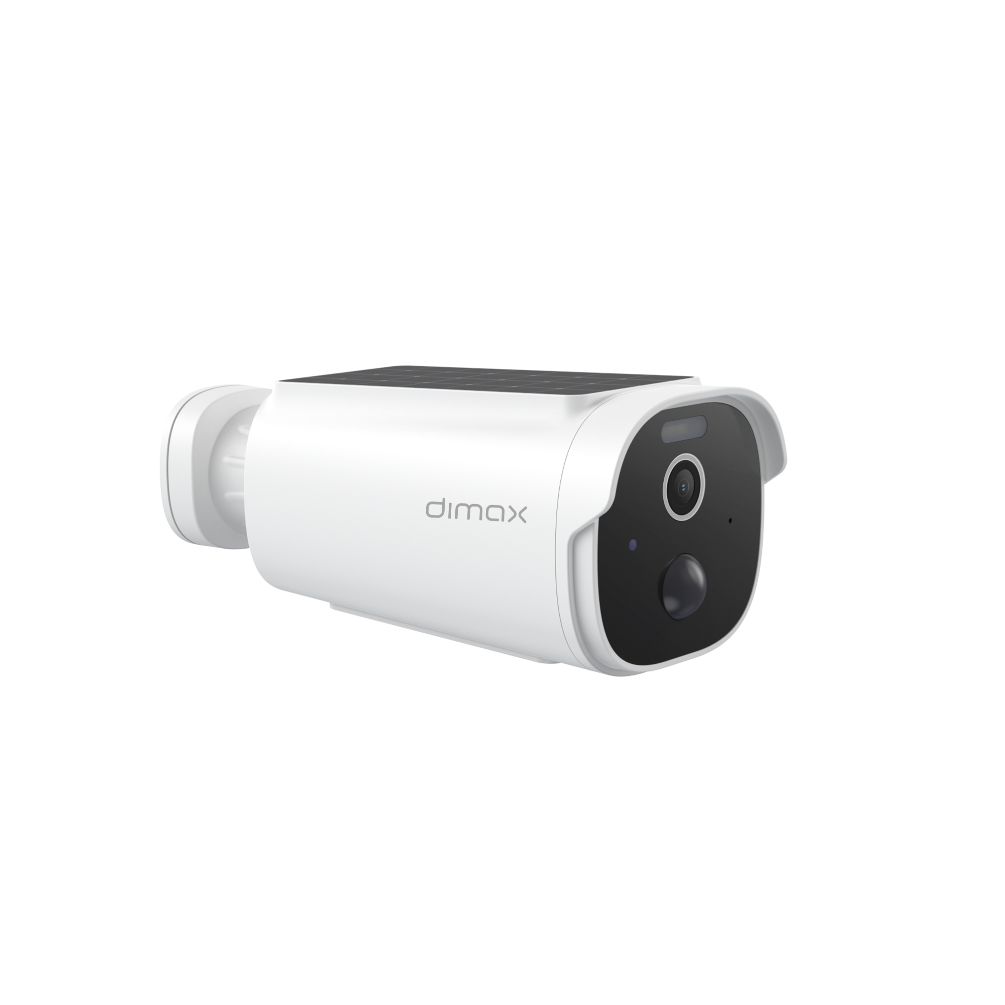 DIMAX G124 Cámara de Seguridad WiFi 4MP Lente Fija con Batería y Panel Solar