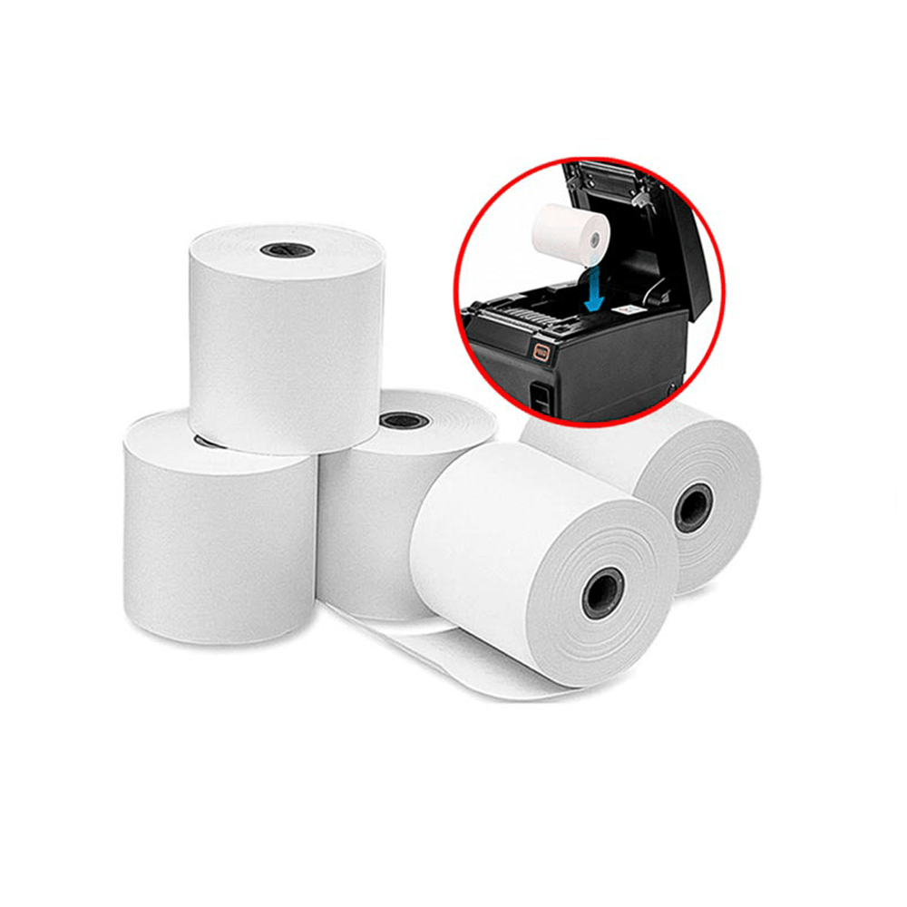 CONTOMETRO TERMICO 80x80mm 55G para Impresora Térmica de Facturación Electrónica