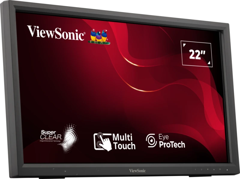 ViewSonic TD2223 Monitor de 22" Full HD 1080p IPS Portátil Multitáctil HDMI