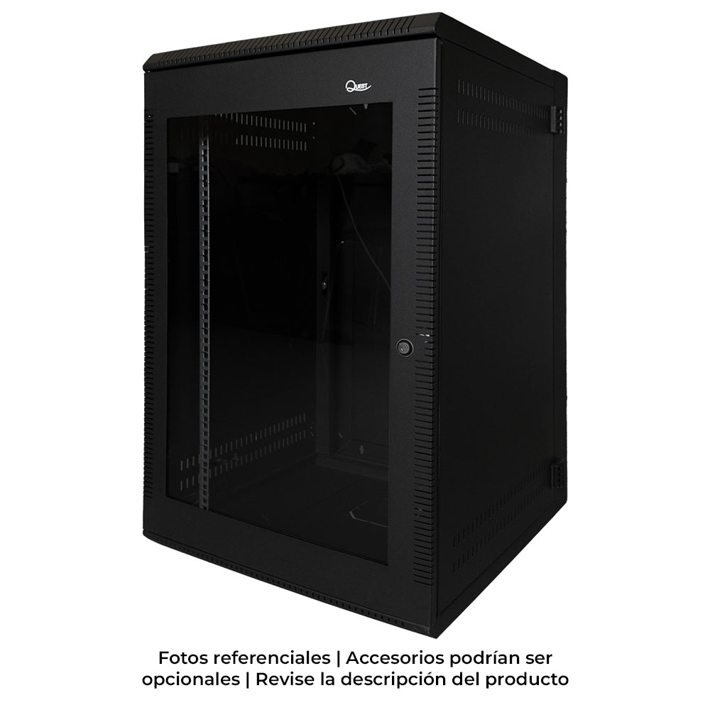 QUEST GW-2070 Gabinete de Pared 18-RU 882 x 525 x 590mm