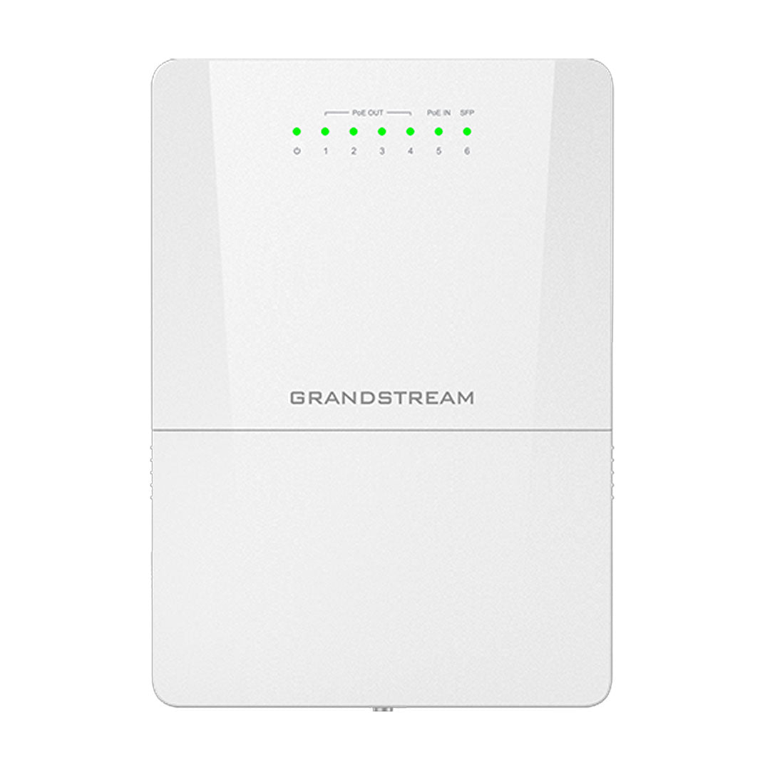 GRANDSTREAM GWN7710R Switch PoE 5 Puertos GB 1SFP L2