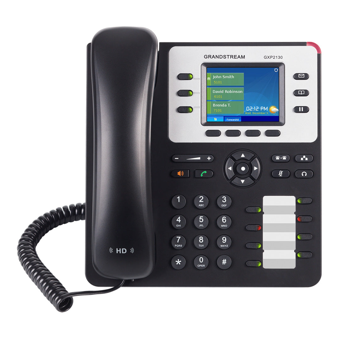 GRANDSTREAM GXP2130 Teléfono IP Empresarial PoE BT Gigabit