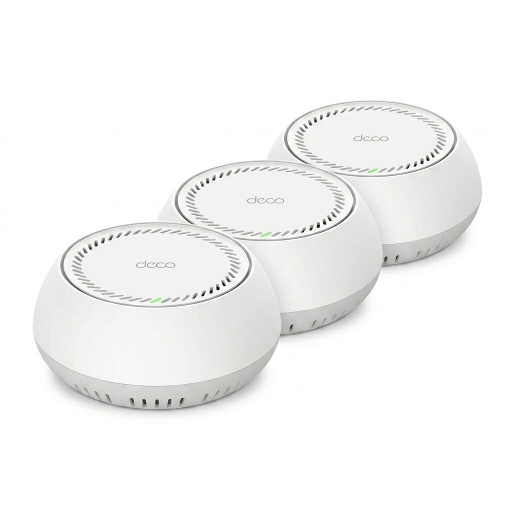 TP-LINK Deco BE65-PoE 3-Pack Sistema Mesh WiFi 7 PoE BE11000