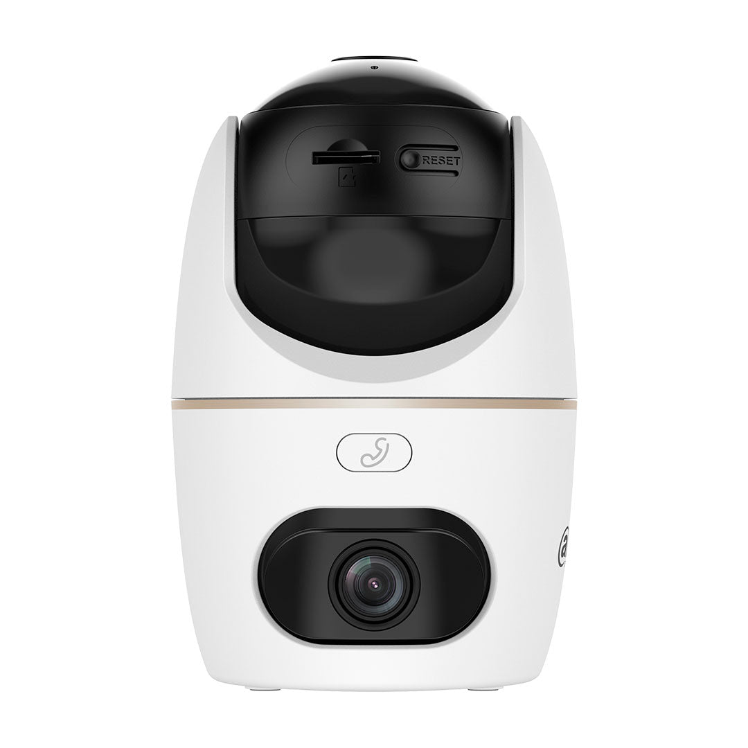 DAHUA H5D-5F Cámara de seguridad Wifi 5+5MP doble lente, giro e inclinación, para interior