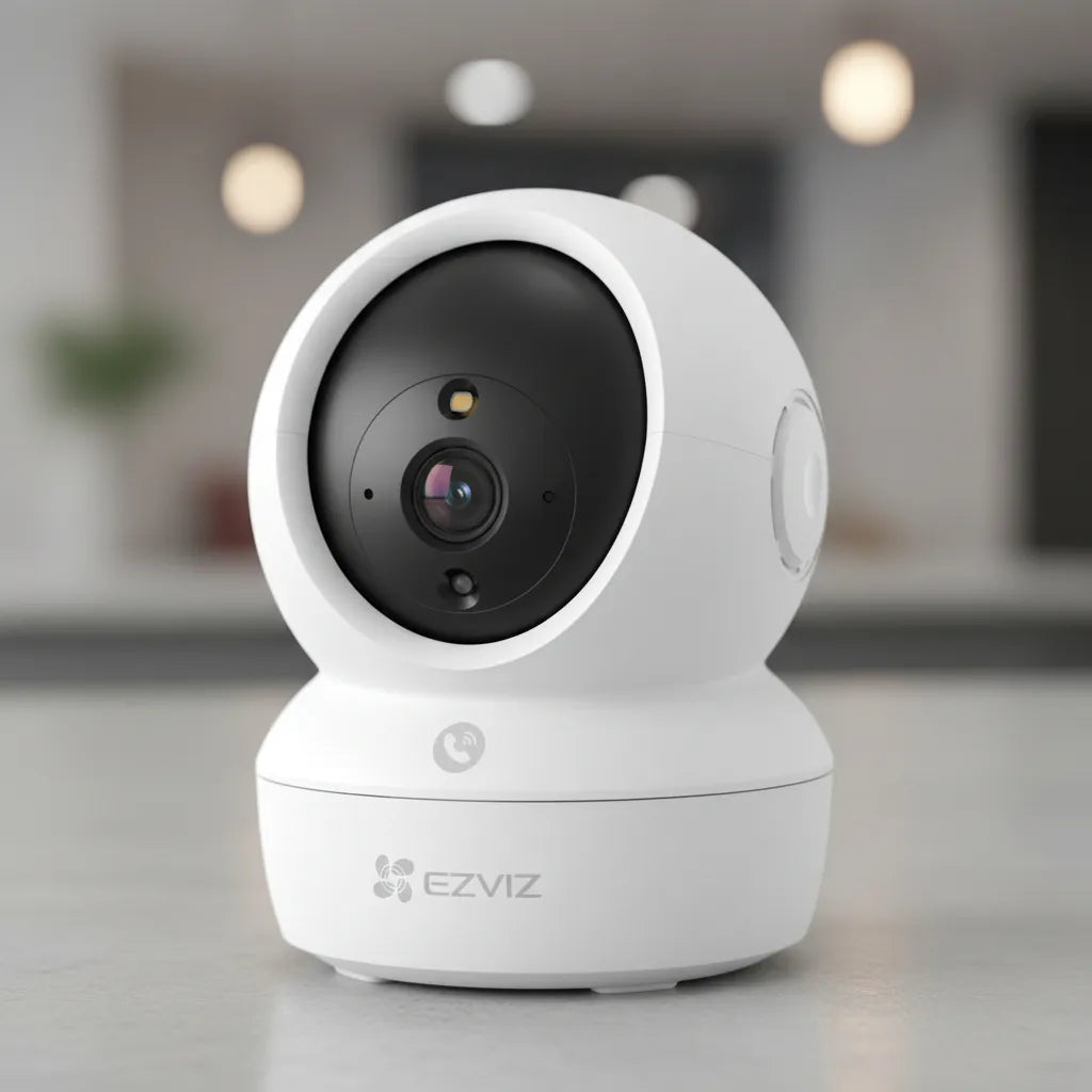 EZVIZ H6C G1 4K Cámara De Seguridad WIFI 5Ghz 8MP PT 350° Inteligente