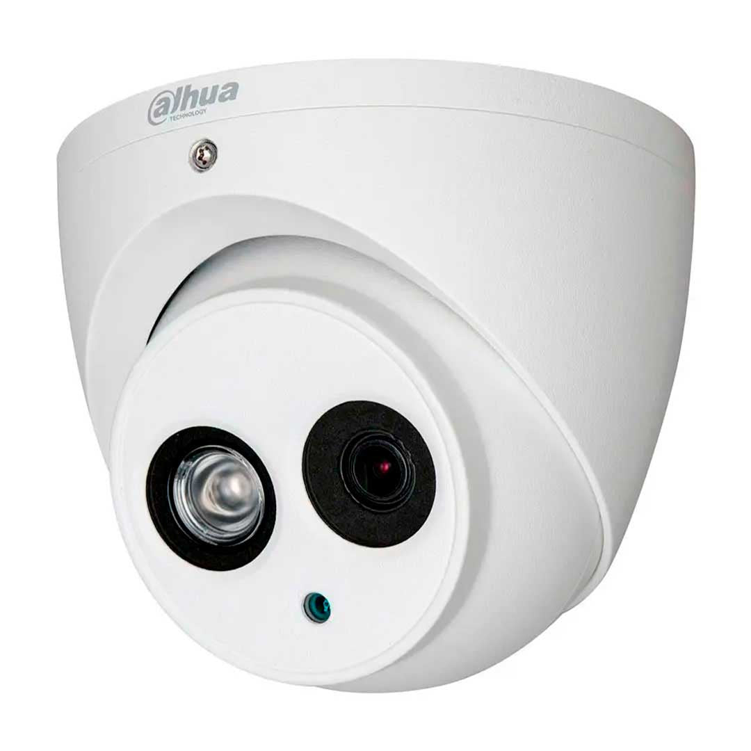 DAHUA HAC-HDW1200EM-POC Cámara de Seguridad Analógica 2MP Domo, 3,6mm Infrarrojo 50m