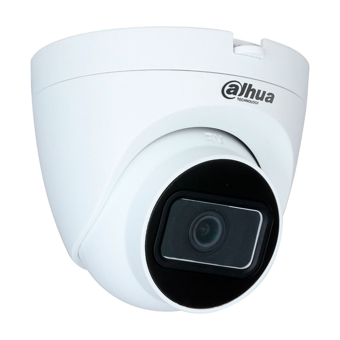 Cámara de seguridad Dahua domo blanca para videovigilancia y monitoreo CCTV