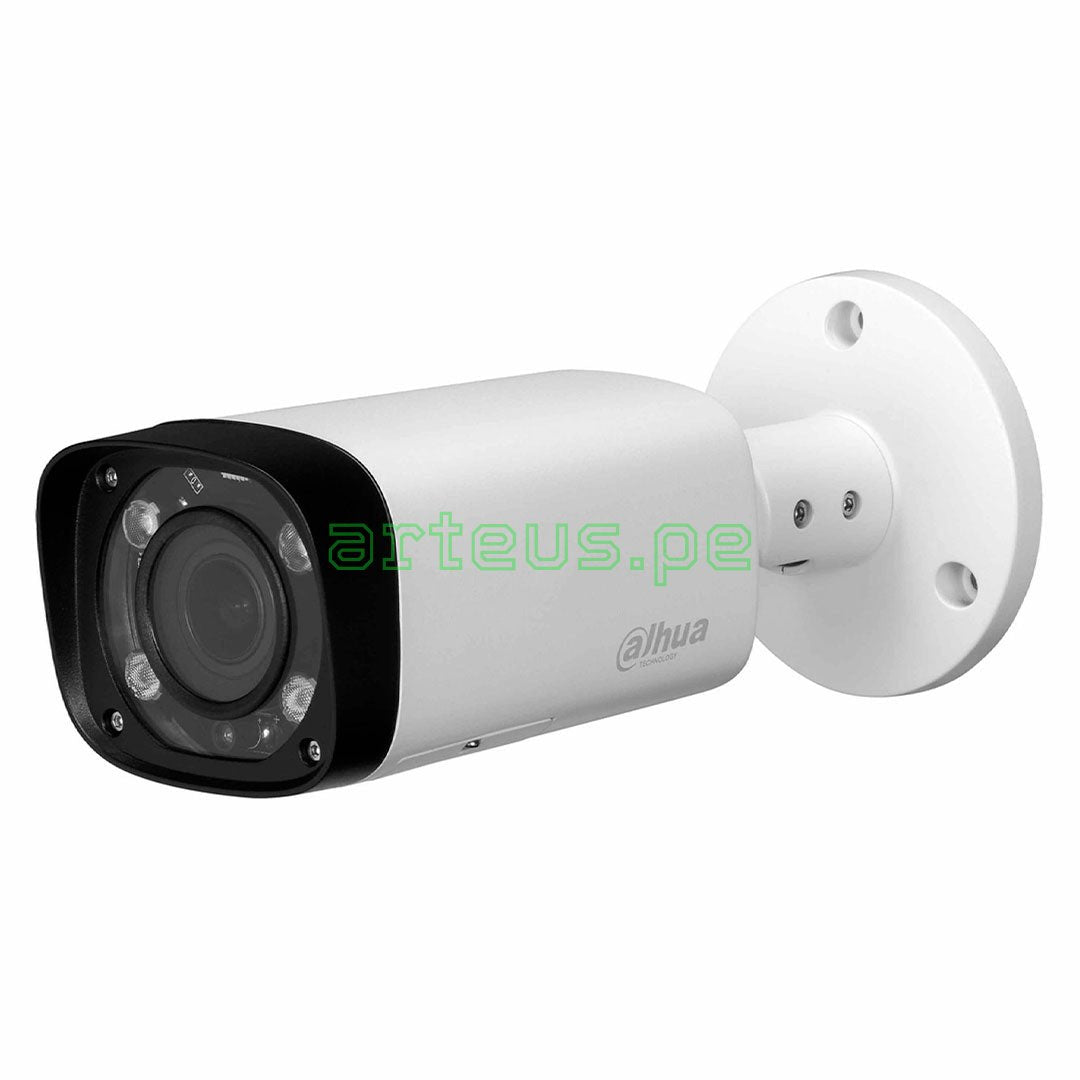 DAHUA HAC-HFW1100R-VF-IRE6-S3 Camara de seguridad analógica HD 1MP tubo, 2.8mm infrarrojo 20m