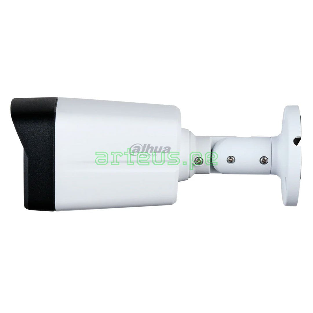DAHUA HAC-HFW1200TL Cámara de Seguridad analógica 2MP Bala Infrarroja con Foco Fijo y Doble Luz