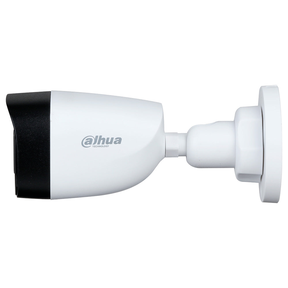 DAHUA HAC-HFW1509C(-A)-LED Cámara de Seguridad Analógica 2K 5MP, 2.8mm, IR/LED 20m, Micrófono, FullColor
