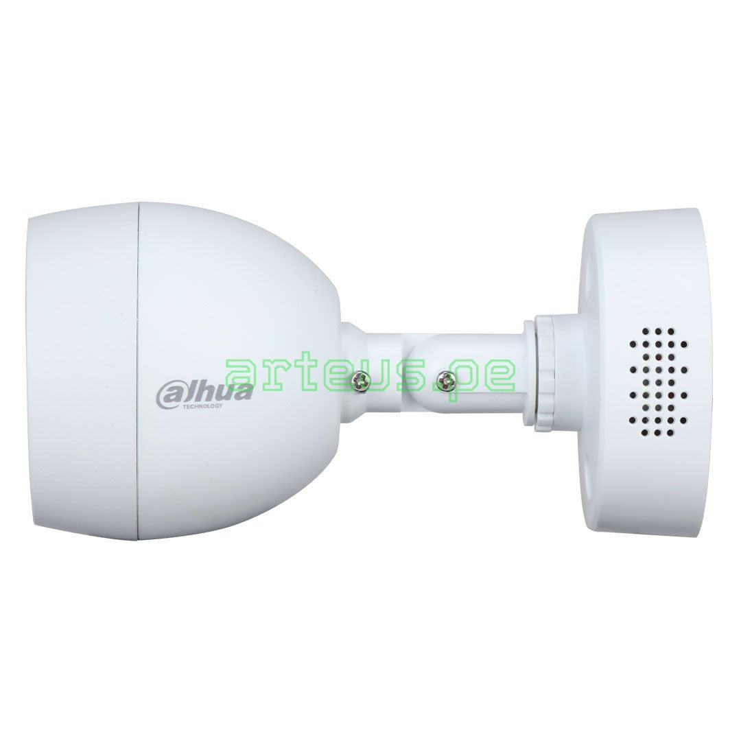 DAHUA HAC-ME1509BN-PIRLS-0280B Cámara de seguridad 5MP bala fija, disuasión activa, 2,8mm, Full Color