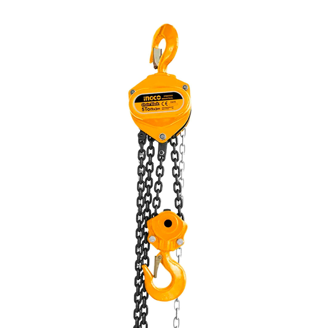 INGCO HCBK0205 Tecle con cadena 5 toneladas, 3m