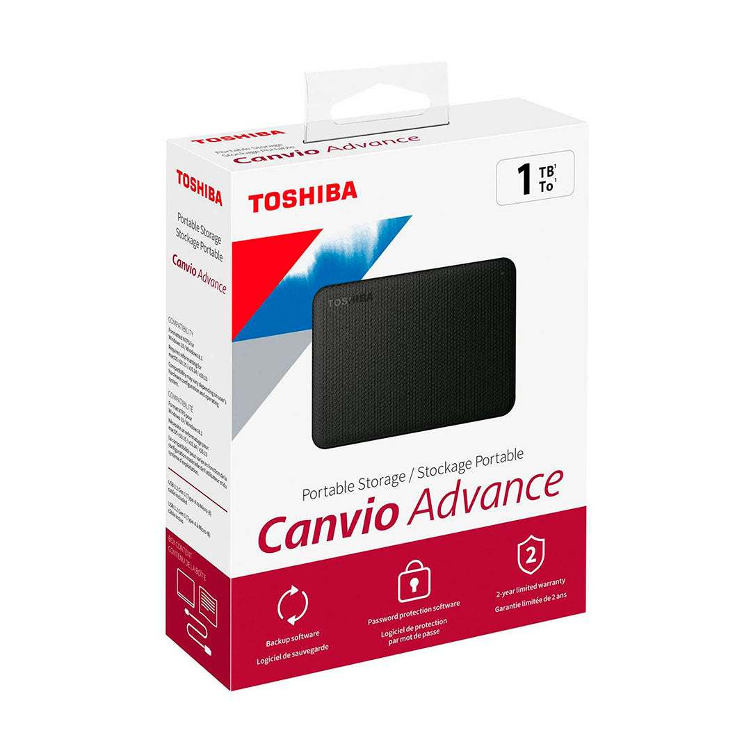 TOSHIBA HDTCA10XK3AA SSD Disco Sólido Externo 1TB SATA 2.5"
