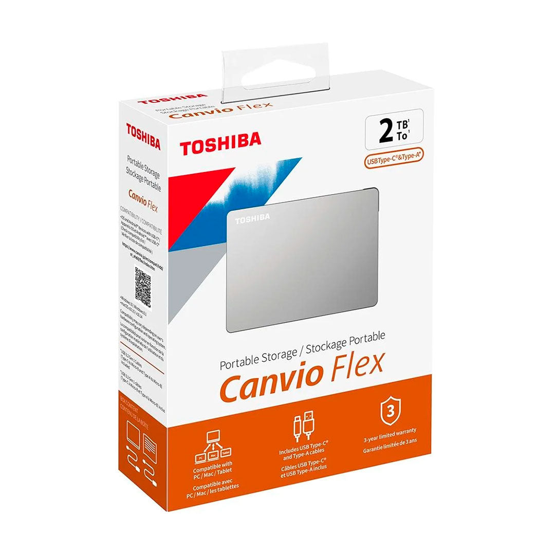 TOSHIBA HDTX120XSCAA SSD Disco Sólido Externo 2TB SATA 2.5"