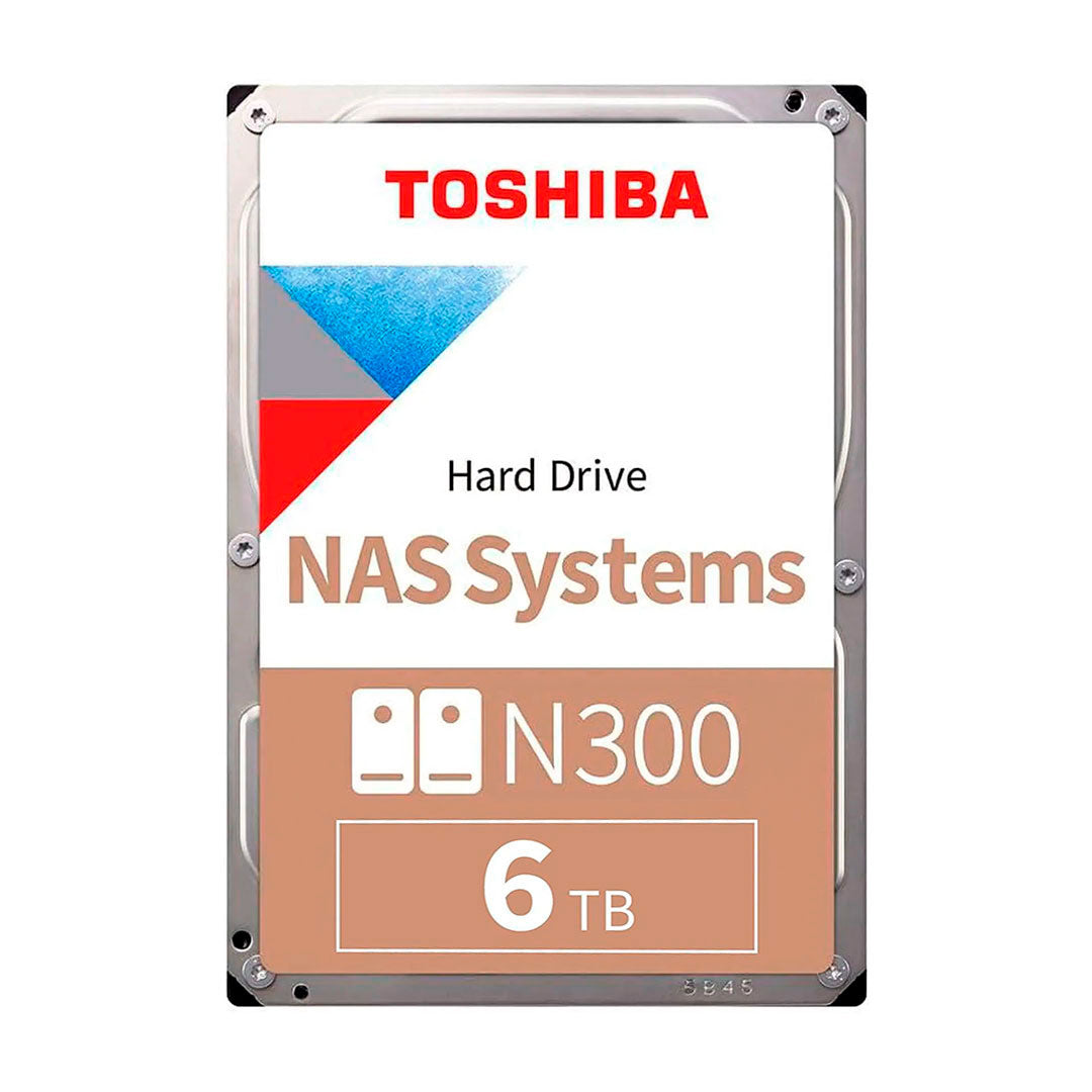 TOSHIBA HDWG760XZSTA NAS Disco Duro N300 6TB 7200RPM 3.5"
