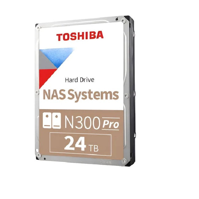 TOSHIBA HDWG82EXZSTB NAS Disco Duro N300 Pro 24TB 7200RPM 3.5"