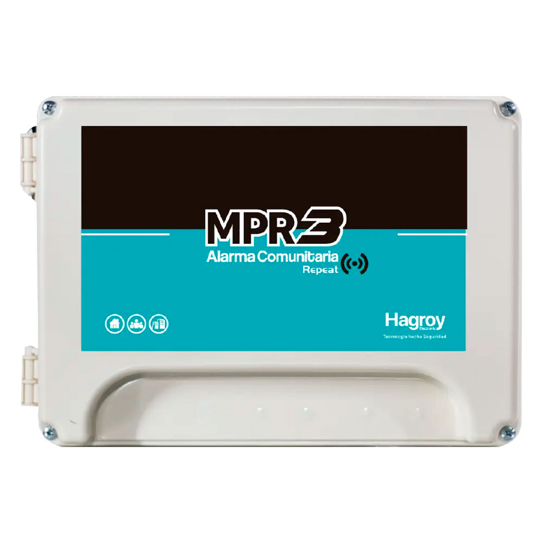 HAGROY HG-MPR3-REPEAT-220 Alarma Comunitaria Inalámbrica RF