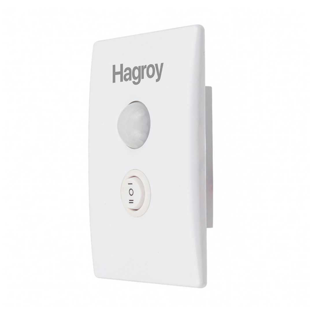 HAGROY HG-ST33 Sensor de Luz para Ahorro de Energía Montaje en Pared