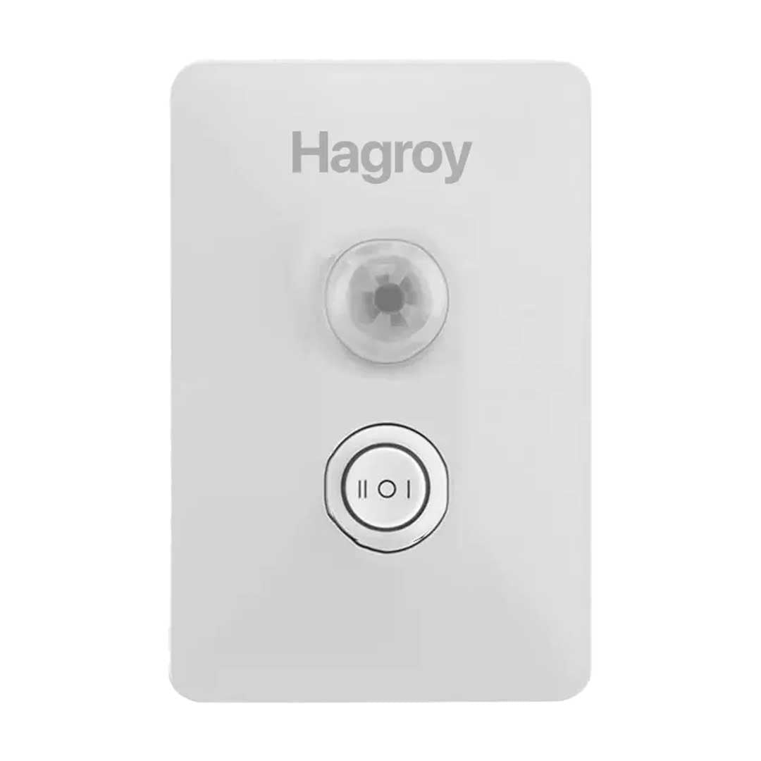 HAGROY HG-ST33 Sensor de Luz para Ahorro de Energía Montaje en Pared