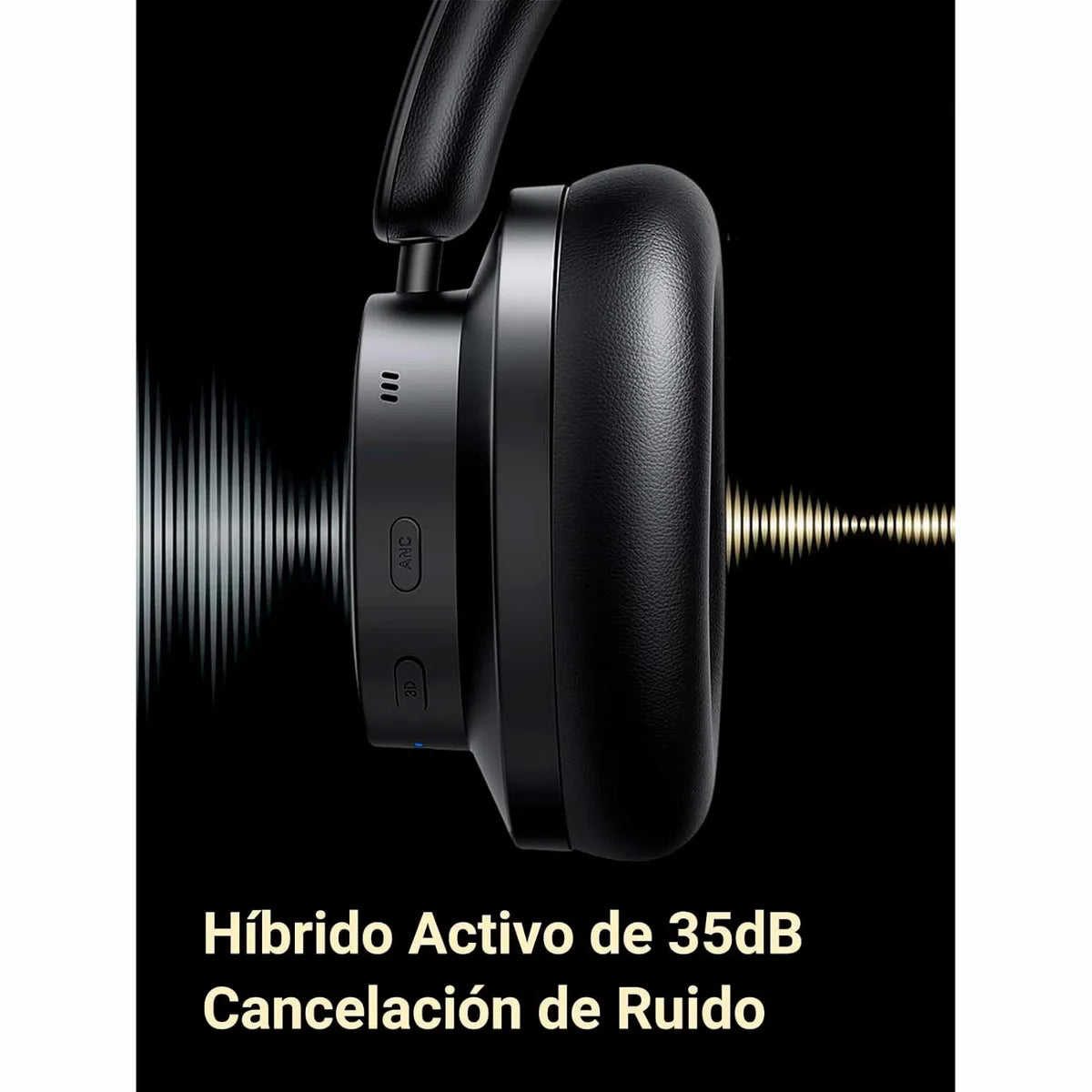 UGREEN HP106 90422 Audifonos Inalambricos HiTune MAX 3 Over Ear Negro