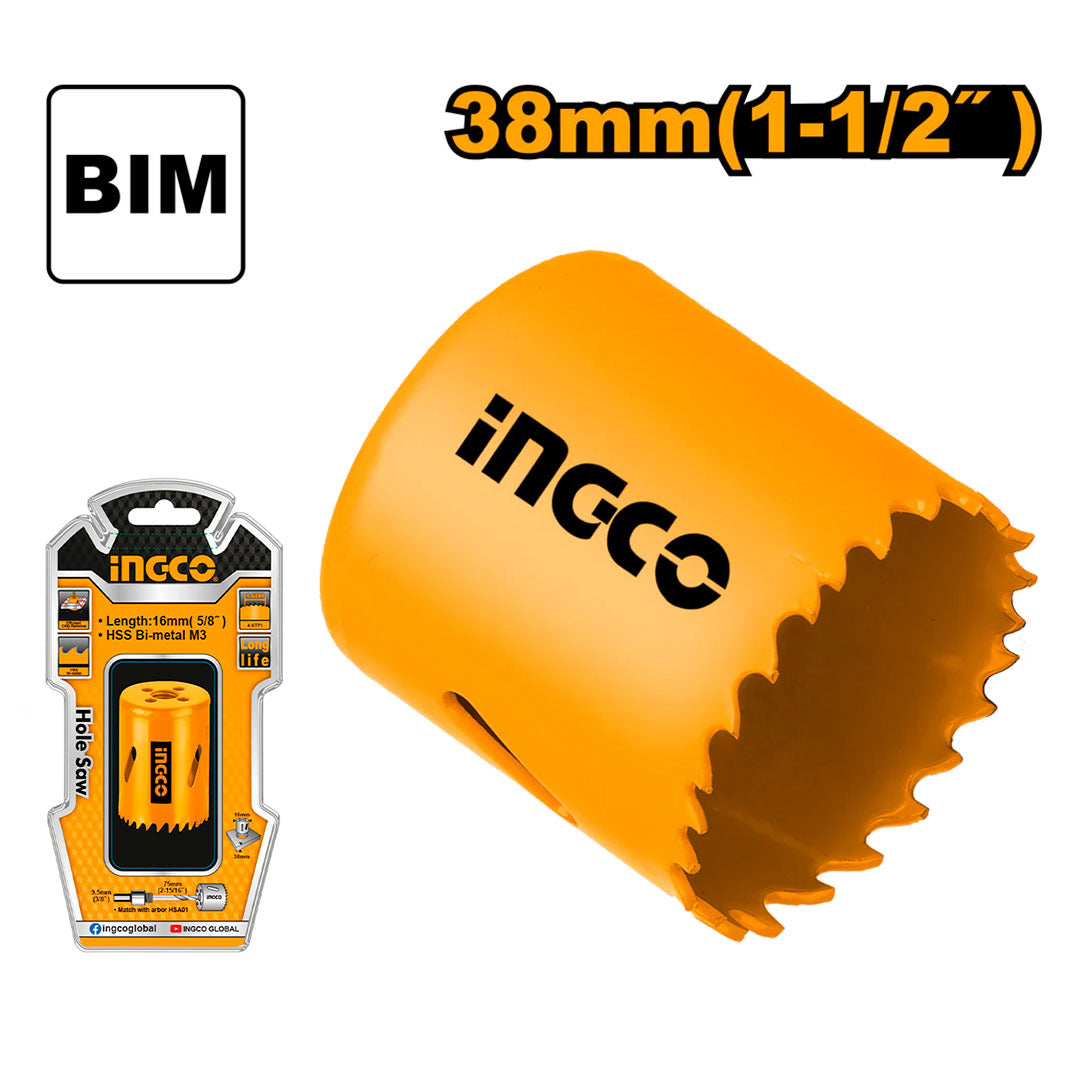 INGCO HSB10381 Broca Copa 38mm