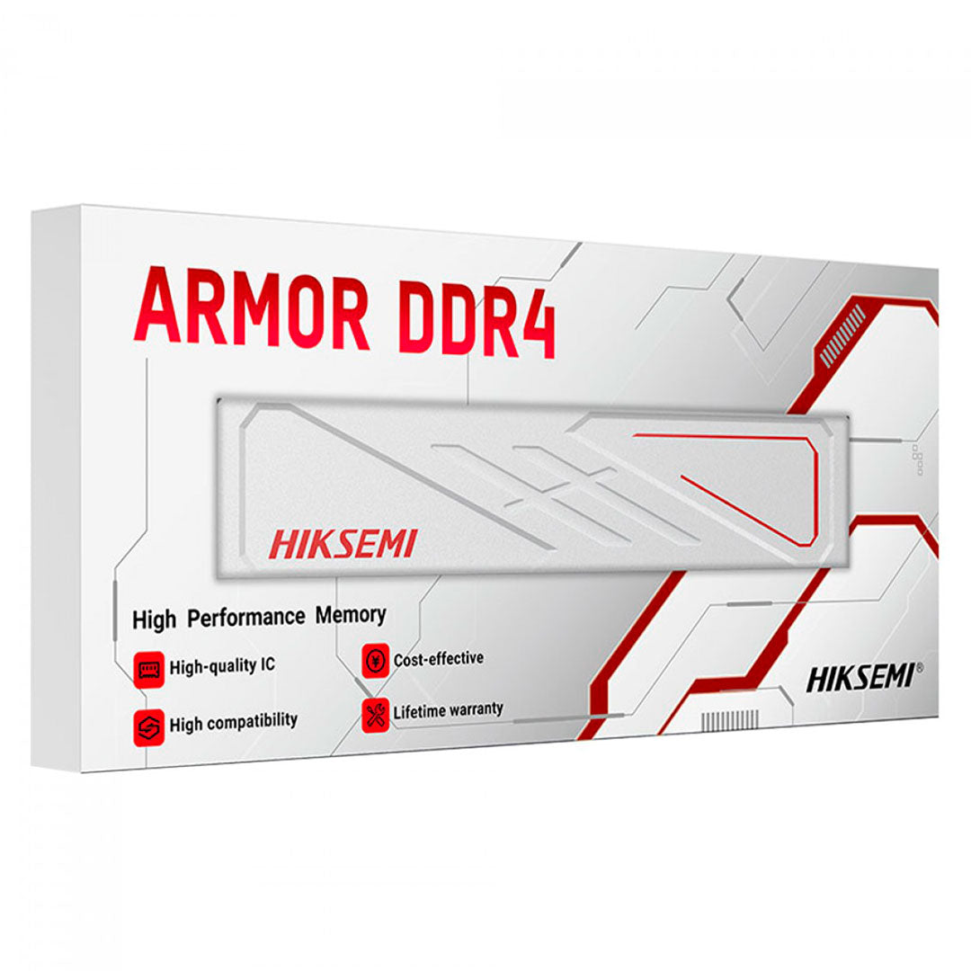 HIKSEMI ARMOR HSC408U32E2/8G Memoria RAM 8GB 3200MHz DDR4, Blanco