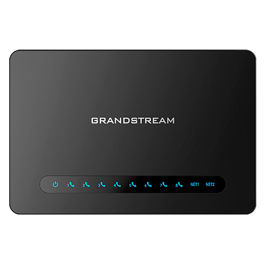 GRANDSTREAM HT818 V2 Gateway VOIP 8 Puertos FXS con Router NAT GB