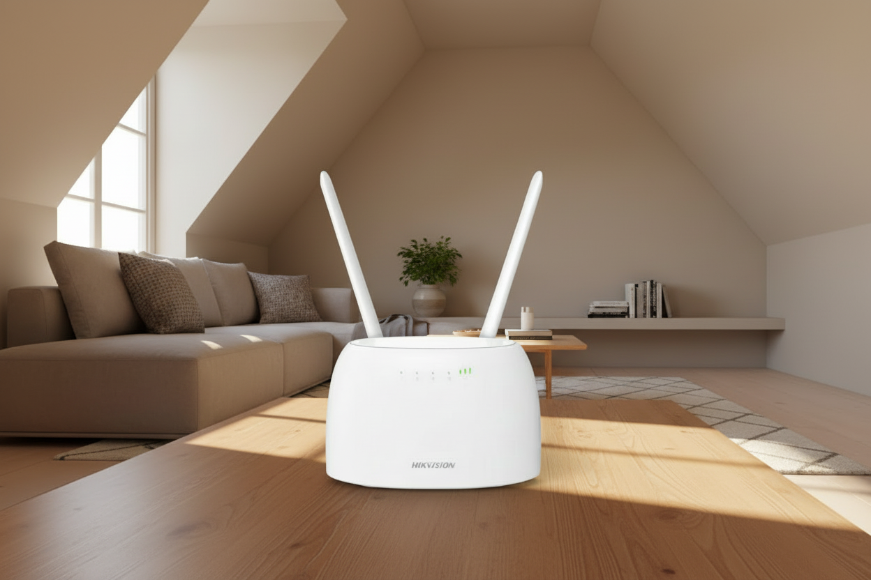 HIKVISION DS-3WR4G12C Router 4G AC1200 Doble Banda