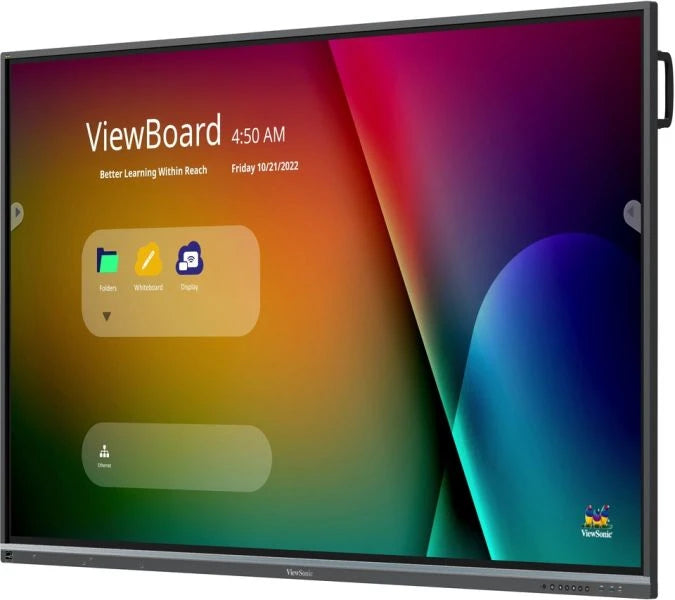 ViewSonic IFP8650-5F ViewBoard  Pantalla interactiva 4K de 86" pulgadas con Android 13