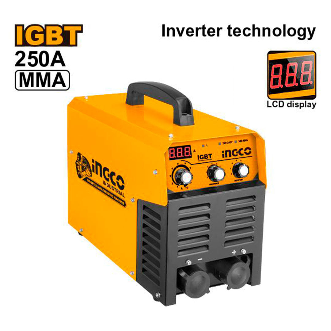 INGCO ING-MMA2508 Soldadora Inverter 250Ahm