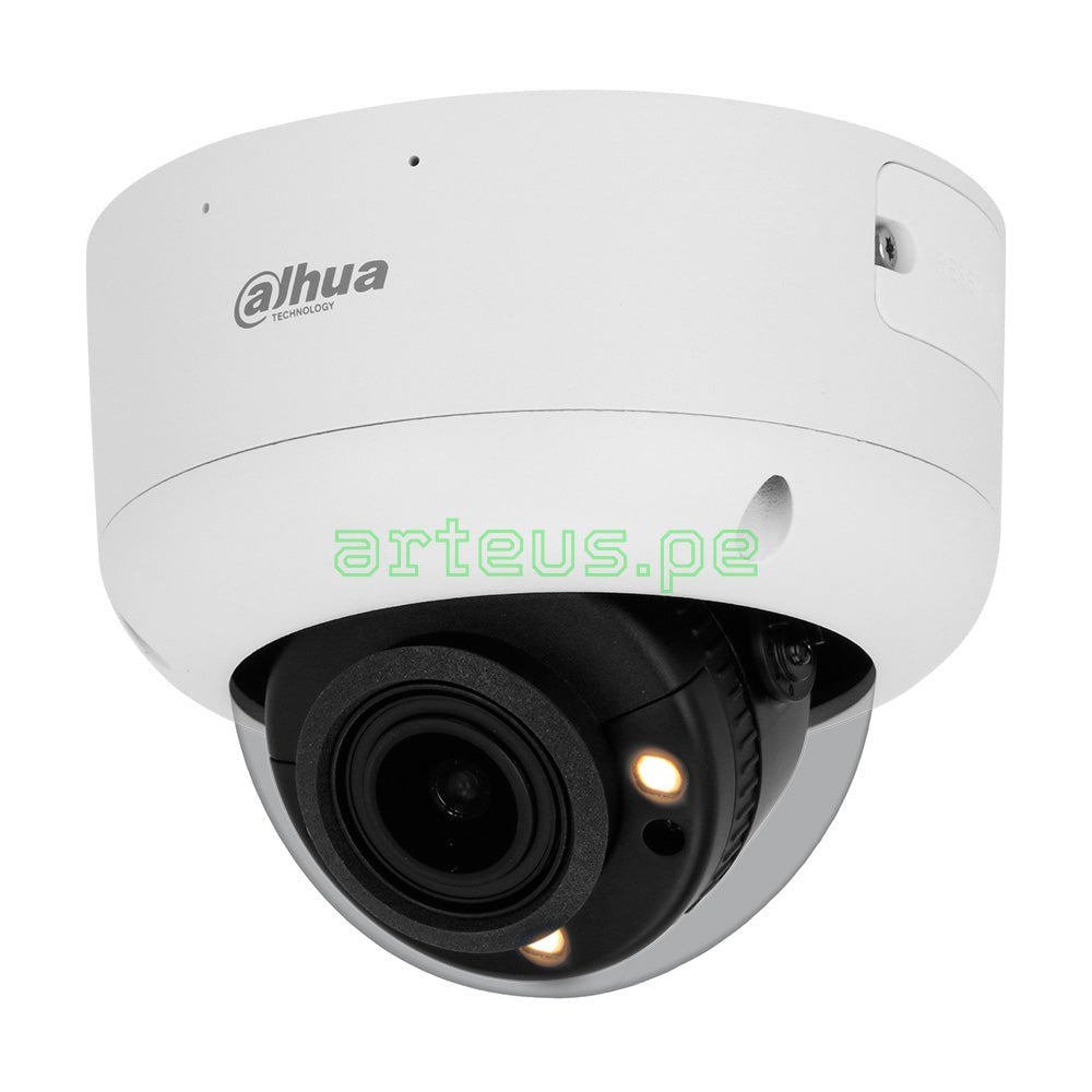 DAHUA DH-IPC-HDBW5449R1-ZE-LE ePOE+ Cámara de Seguridad IP, 2K, 4MP, 2.7-12mm, WDR, IP67. LED 40m. WIZMIND FULLCOLOR. Conteo de personas