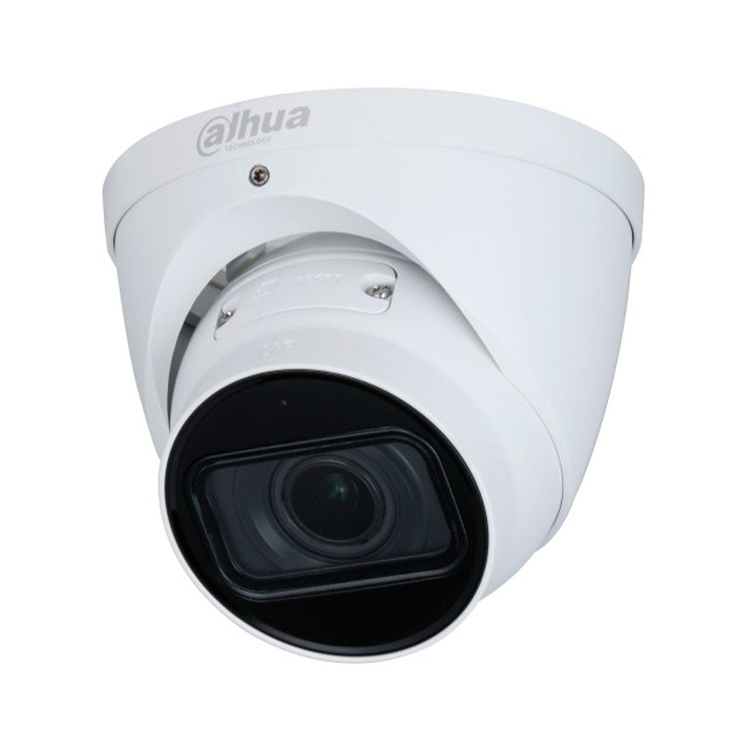 Cámara de seguridad domo blanca para videovigilancia y monitoreo CCTV interior o exterior