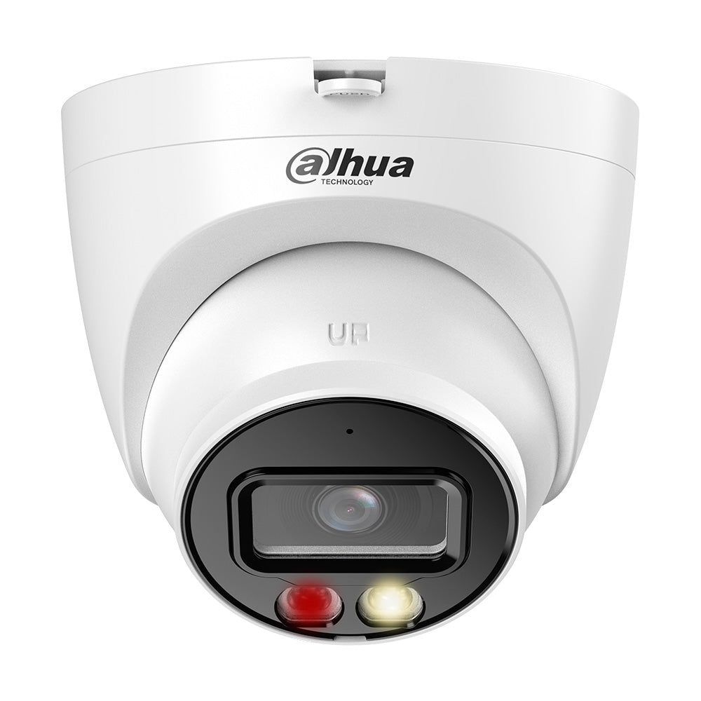 DAHUA IPC-HDW2249T-S-IL Cámara de Seguridad IP POE 2MP Full HD 2.8mm WDR IP67 Micrófono IR/Led 30m WIZSENSE