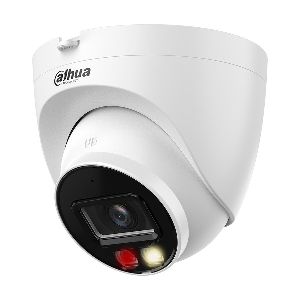 DAHUA IPC-HDW2249T-S-IL Cámara de Seguridad IP POE 2MP Full HD 2.8mm WDR IP67 Micrófono IR/Led 30m WIZSENSE