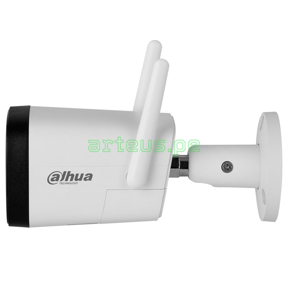 DAHUA IPC-HFW1230DT-STW Cámara de Seguridad IP WIFI Full HD 2MP, IP67. Micrófono y Parlante. Visión nocturna IR 30m