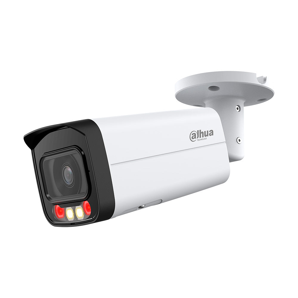 DAHUA DH-IPC-HFW2449T-AS-IL Cámara de Seguridad IP POE 4MP 2K 3.6mm WDR IP67 Micrófono IR 60m Led 50m WIZSENSE