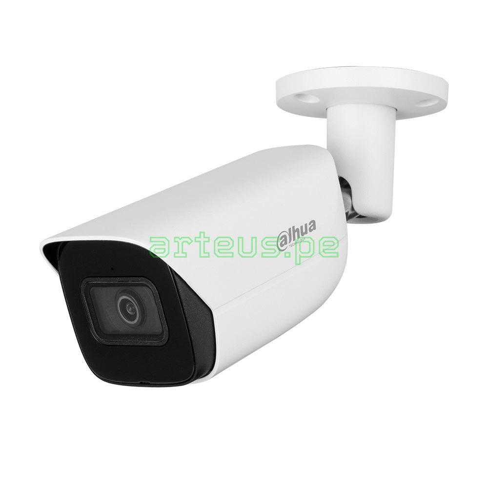 DAHUA IPC-HFW3441E-S-S2 Cámara de Seguridad IP POE, 2K, 4MP, 2.8mm, WDR, IP67. Micrófono. IR 50m. WIZSENSE