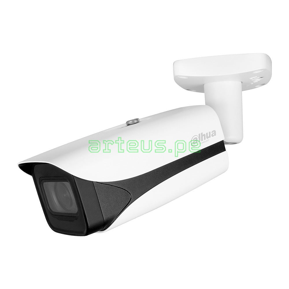 Cámara de vigilancia tipo bullet Dahua blanca, ideal para sistemas de seguridad electrónica.