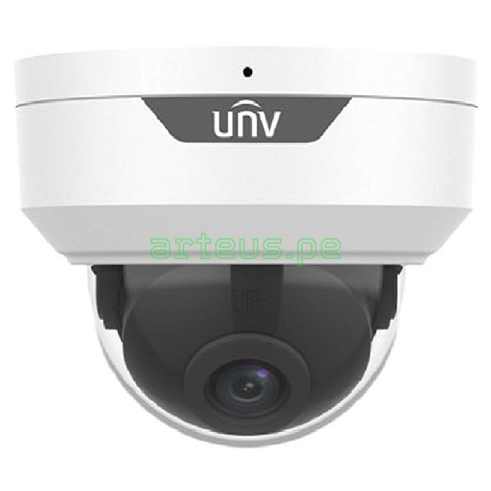 UNIVIEW IPC325LE-ADF28K-G Cámara de seguridad IP 2K 5MP antivandálica 2.8mm IR30 WDR IP67 audio microSD modo pasillo