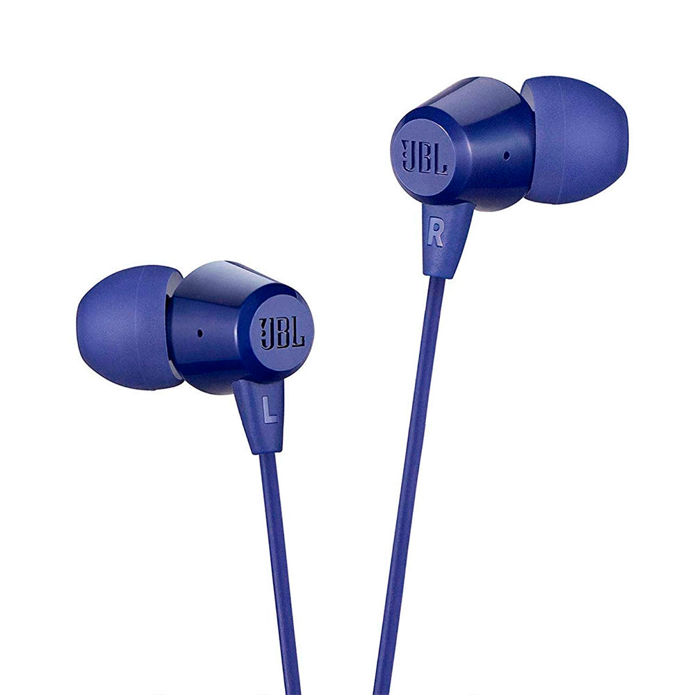 JBL C50HI, Audífono de Botón Azul - JBLC50HIBLU