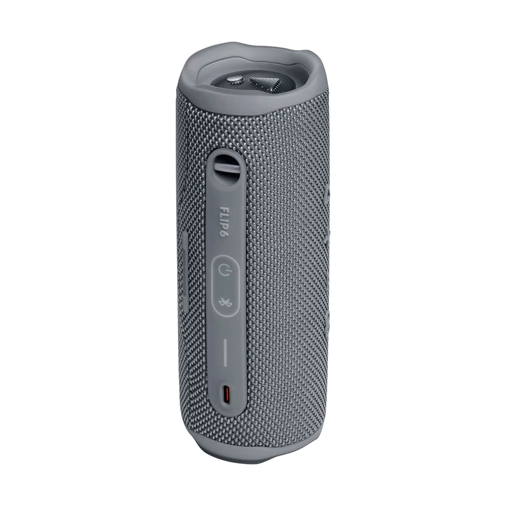 JBL FLIP 6, Parlante Inalámbrico BT a Prueba de Agua Gris - JBLFLIP6GREYAM