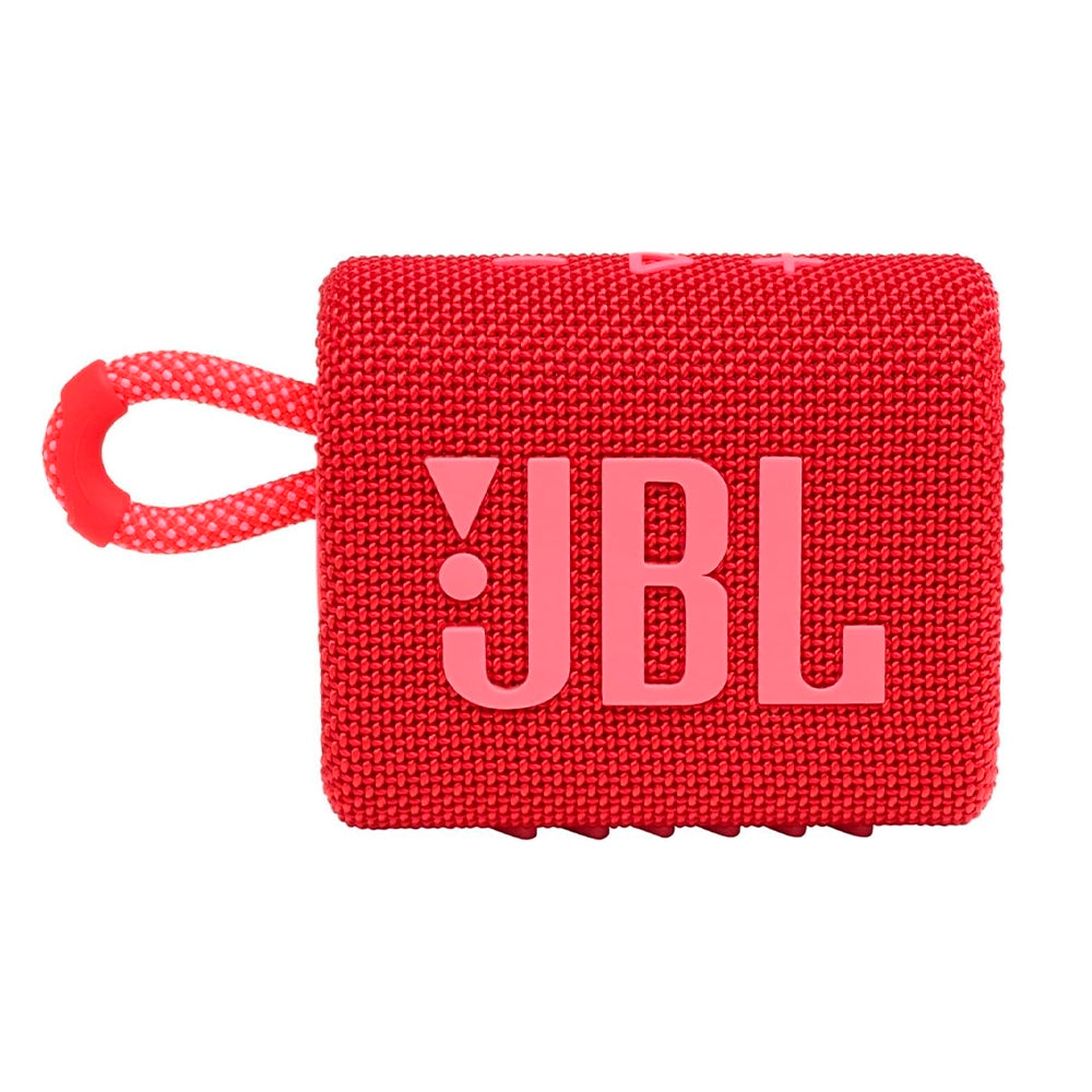 JBL GO 3, Parlante Inalámbrico BT Portátil a prueba de agua Rojo - JBLGO3REDAM