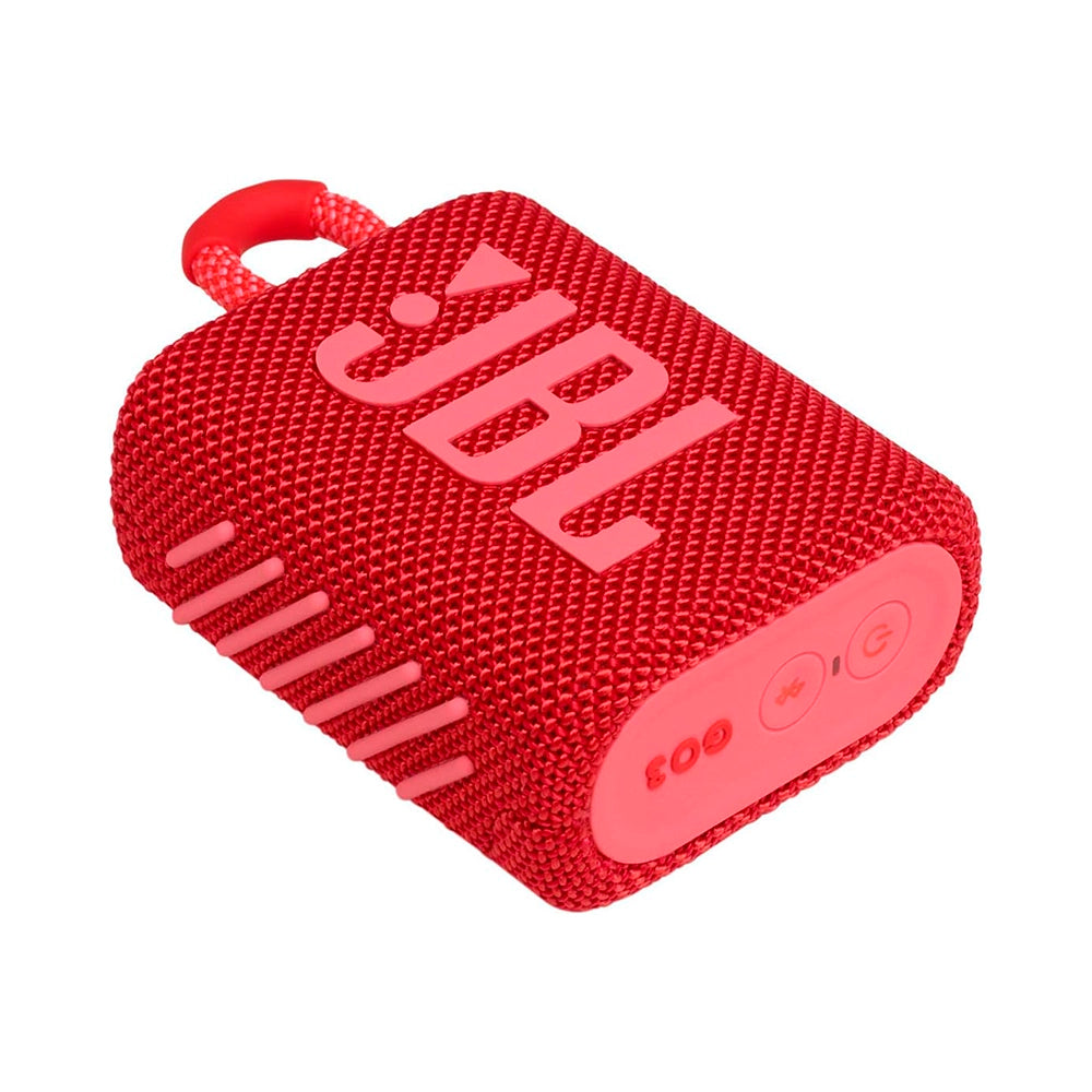 JBL GO 3, Parlante Inalámbrico BT Portátil a prueba de agua Rojo - JBLGO3REDAM