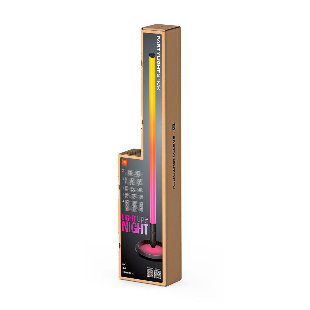 JBL PARTYLIGHT STICK Barra de luz 360º bluetooth, compatible con parlantes JBL Patybox