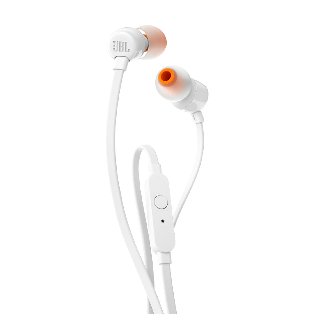 JBL TUNE110 Audífono de Botón micrófono con cable blanco JBLT110WHTAM