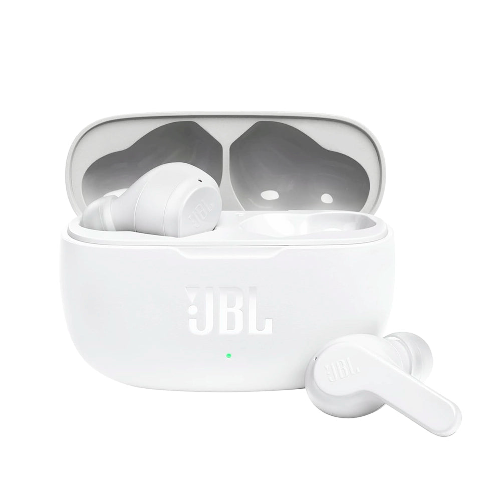 JBL WAVE 200TWS, Audífono de Botón Inalámbrico BT Blanco - JBLW200TWSWHT
