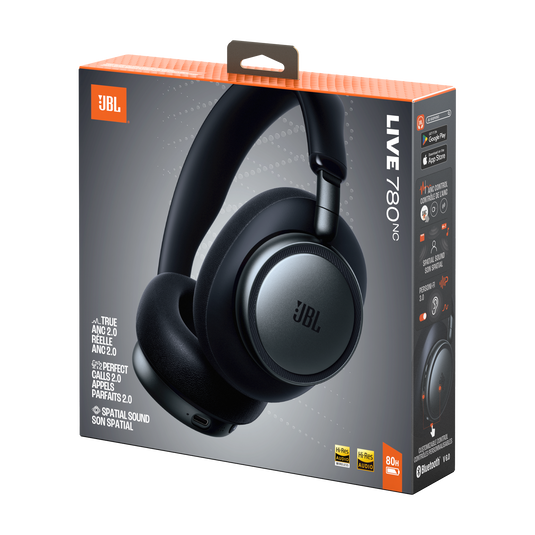 JBL JBLLIVE780NCBLKAM Auriculares Inalámbrico Cancelación de Ruido Color Negro