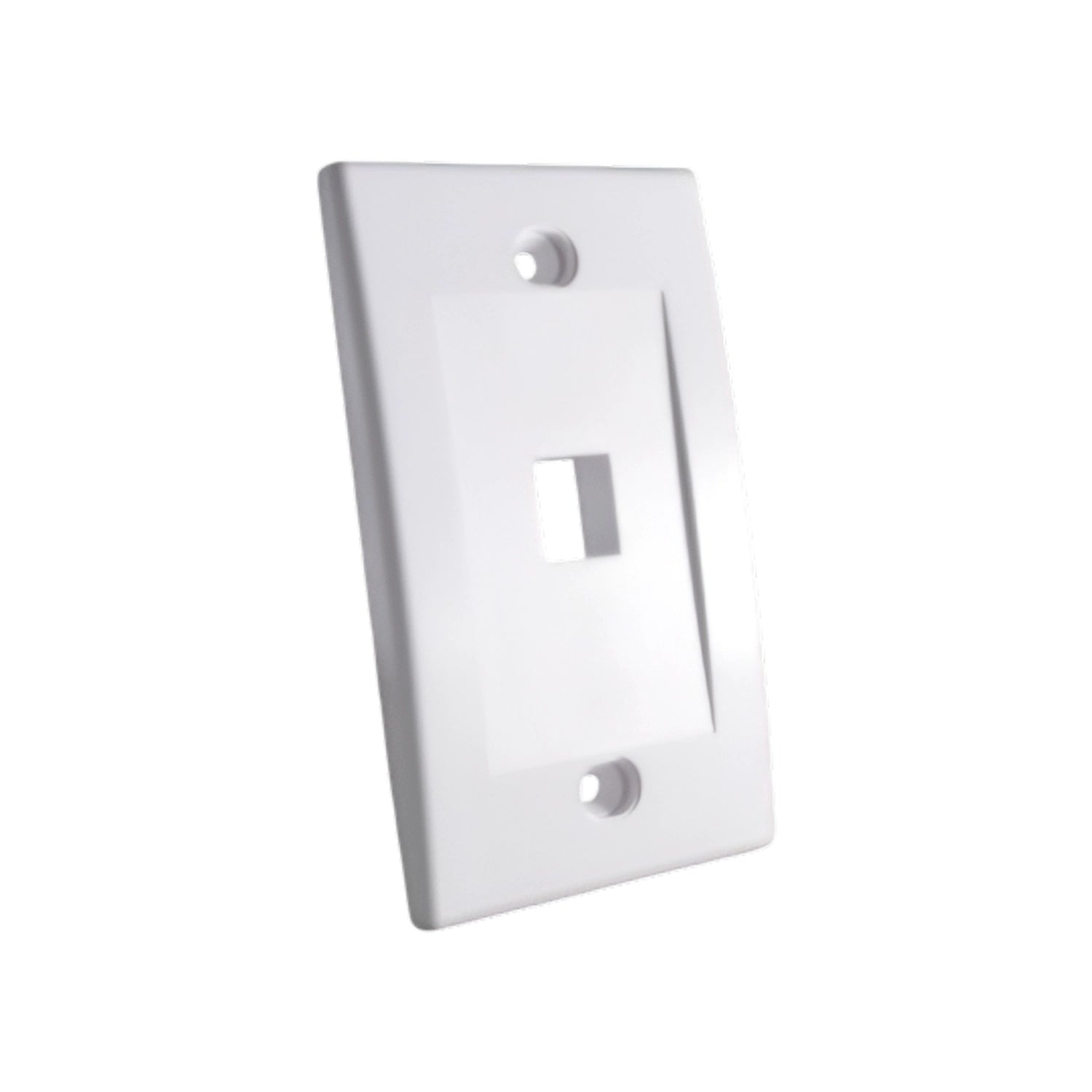 DIXON JE317A-V1/WH Faceplate Placa frontal ejecutiva 1 Puerto blanco